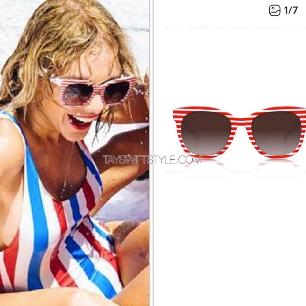 Perverse Sunglasses - Amalfi (Red)